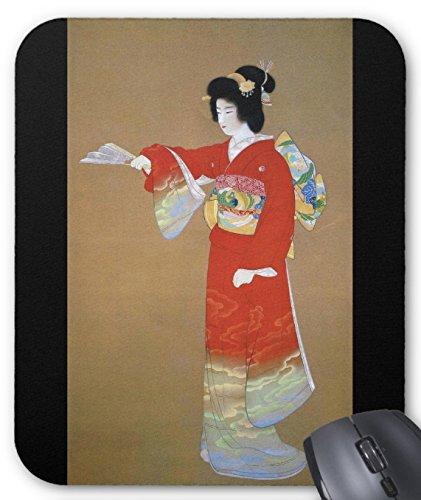 上村松園『 序の舞 』のマウスパッド:フォトパッド*( 日本の名画シリーズ ) (黒地) 上村松園『 序の舞 』のマウスパッド:フォトパッド*( 日本の名画シリーズ ) (黒地)