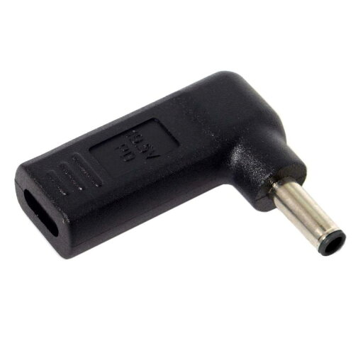 CY 90度角度付きUSB 3.1 Type C USB-C - DC 4.5mmx3.0mm アダプター エミュレーター トリガー CY 90度角度付きUSB 3.1 Type C USB-C - DC 4.5mmx3.0mm アダプター エミュレーター トリガー