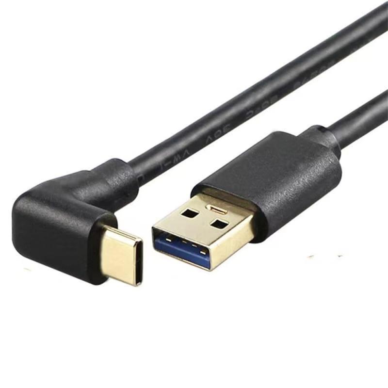 USB Type C 3.2 L字90度方向変換0.25 m 0.5 m 1.5 m USB-A公to USB-C公.急速充電.高速データ転送と56 Kレジスタ装置はMacBook/Nintendo Switch/Type-C装置に新規に適用される