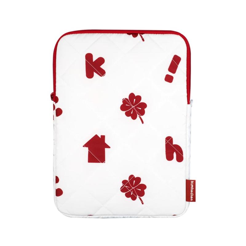キムハチャン パッド付きラッキーホームタブレットポーチ【11インチ】 タブレットスリーブ 小物ポーチ
