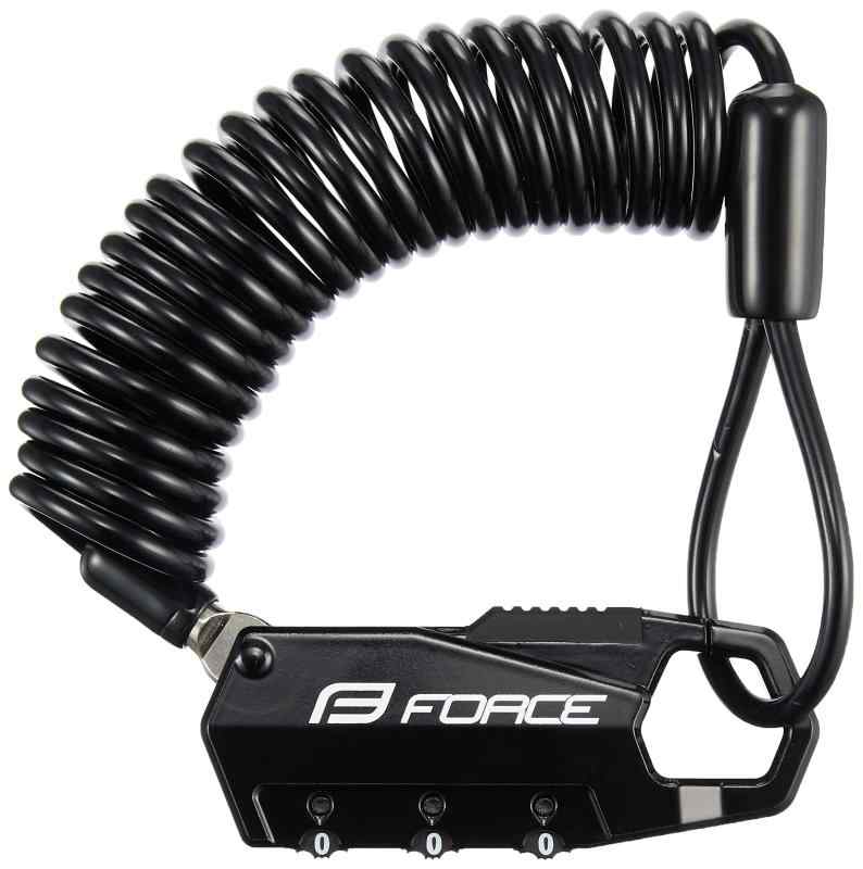 FORCE(フォース) 自転車用 ミニロック ワイヤー 径3.5mm×...(4)