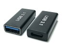 Access E Direct 2個入 USB-C メス to USB-A メス 変換アダプタ 10Gbps USB3.2 Gen2 変換コネクタ TypeC メス - Type-A メス + マイクロファイバークロス付き(2)