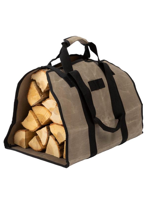 フィールドトラベラー Field Traveler 薪 キャリー 折畳 バッグ アウトドア キャンプ ファイヤー 焚火 2Way ワックスキャンバス生地 防水 大容量 軽量