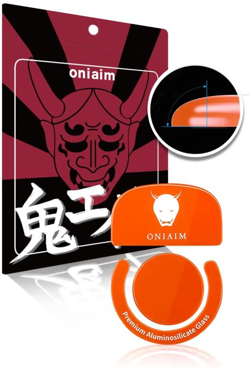 鬼エイム マウスソール ガラス FUJI ゲーミングマウス ゲーミング用