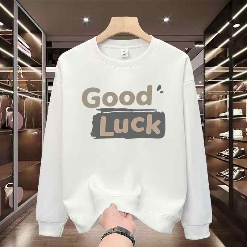 スウェットシャツ ユニセックス 長袖 クルーネック フードレス カジュアル トップス 春秋 普段使い 柔らかい コットン混 快適 日常着