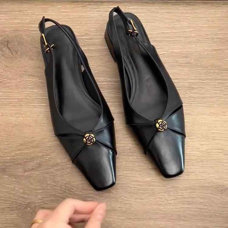 サンダル レディース 革 牛革 ローファー スリッパ ぺたんこ フラットシューズ 柔らかい 軽量 履きやすい かかとなし 疲れにくい 通気性 通勤用 普段使い カジュアル 綺麗め シンプル 無地 上品 高級感 きちんと感 抜け感 お出かけ 旅行 歩きや