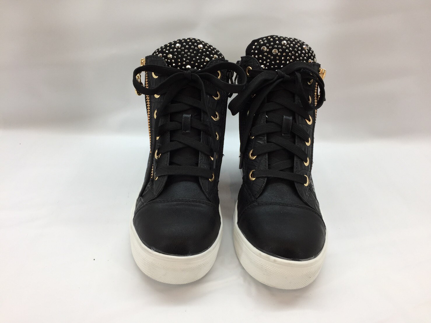 MISTIC GLOW インヒールスニーカー322 BLACK