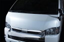ハイエース 200系 ワイドボディ ABS製 デビル ボンネット パネル 未塗装 エアロ バッドフェイス 高品質 フェガーリ FEGGARI