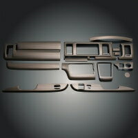 FEGGARI ハイエース / レジアスエース 200系(TRH2##/GDH2##/KDH2##) 4型以降 標準ボディ ウォールナット 15P 3D立体 ヴィンテージ インテリアパネル 高品質 / VTPL03 フェガーリ