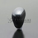 ヴォクシー 70系 ブラックカーボン調 スタンダード シフトノブ 高品質 / フェガーリ FEGGARI ルナ インターナショナル LUNA