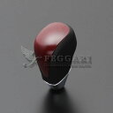 エスティマ 50系 赤木目 スタンダード シフトノブ 高品質 / フェガーリ FEGGARI ルナ インターナショナル LUNA
