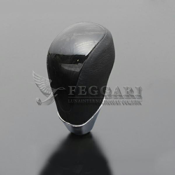 カローラルミオン 150系 マホガニー調黒木目 スタンダード シフトノブ 高品質 / フェガーリ FEGGARI