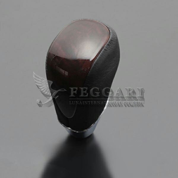 クラウン 200系 ポプラ調茶木目 スタンダード シフトノブ 高品質 / フェガーリ FEGGARI
