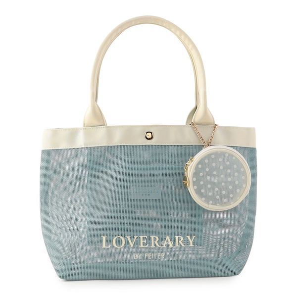 フェイラー公式/LOVERARY ラブラリーロゴ　メッシュバッグ　L/LRG-233075のサムネイル