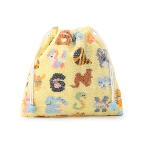 フェイラー公式/LOVERARY エービーシーズー　巾着　L/ABC-257112のサムネイル