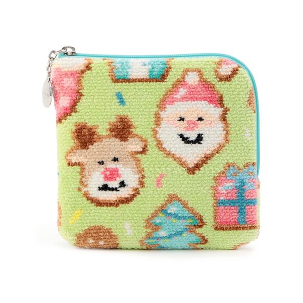 フェイラー公式/LOVERARY クリスマスクッキーズ　スクエアポーチ　L/CMC-257151のサムネイル