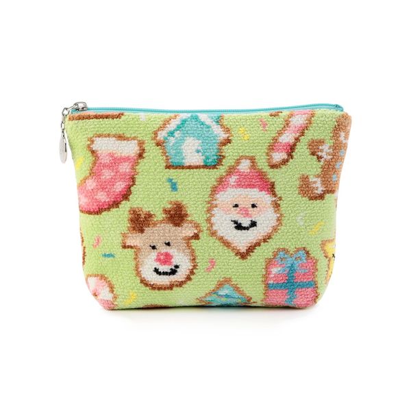 フェイラー公式/LOVERARY クリスマスクッキーズ　舟型ポーチM　L/CMC-257152のサムネイル