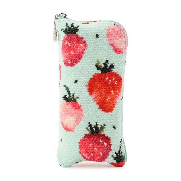 フェイラー公式/LOVERARY ストロベリードット　メガネポーチ　L/STD-260093