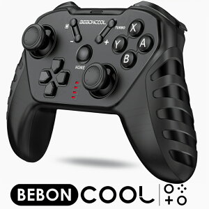 switch コントローラー switch 有機el対応 プロコントローラー BEBONCOOL スイッチ コントローラー　任天堂対応 ワイヤレス　プロコン　コントローラー スイッチ　連射　振動 ジャロイセンサー　プレゼント　switch proコントローラー 父の日