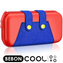ガラスフィルム付き ケース ニンテンドスイッチ対応 ケース バッグ ニンテンドー カバーBEBONCOOL 耐衝撃 EVAポーチ ゲームカード最大10枚収納可能...