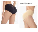 FEISEDYショーツ レディース パンツ 下着 美尻 美尻アップ可能 履くだけでヒップアップ ハイウエスト ボディシェイピングパンツ インサート付き ボトム尻拡大パンツRT0034(4)