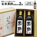 無ろ過 にごり玄米黒酢 500ml|選べる 1本 2本【2本入送料無料 北海道+500円/沖縄+300円】美味しいから続けられる江崎酢醸造元飲んで美味しい黒酢料理が引き立つ黒酢ろ過していないお中元 御歳暮 出産祝い お返し 内祝 ギフト 母の日