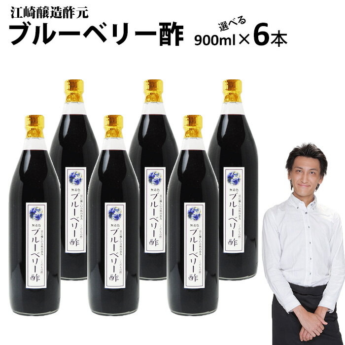 【業務用】くだもの酢ブルーベリー酢900ml 6本【送料無料】飲む酢選べる醸造元が造ったフルーツ酢フルーツ酢果実酢カフェ 居酒屋 サワー コンク 美容系サロン リラクゼーション
