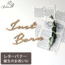 【10％OFFクーポン！4/24(水)20:00～23:59】Just Born ウッドレター No.5シリーズ 木製 出産 新生児 赤ちゃん 誕生日 お祝い ベビーアルバム おしゃれ かわいい 男の子 女の子 ジャストボーン justborn sns インスタ 飾り付け ガーランド