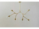 ACME Furniture(アクメファニチャー)SOLID BRASS LAMP 6SPOT chandelier(ソリッド ブラス ランプ 6スポット シャンデリア)