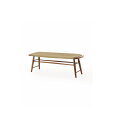 ACME Furniture(アクメファニチャー)オークスベンチ ベージュ PVC(OAKS BENCH / BEIGE (PVC))