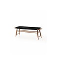 ACME Furniture(アクメファニチャー)オークスベンチ ブラック PVC(OAKS BENCH / BLACK (PVC))