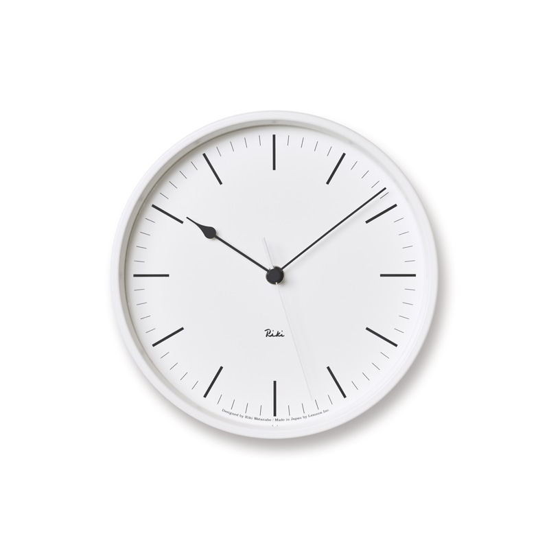 Rakuten - Lemnos（レムノス） RIKI STEEL CLOCK（リキ スチール クロック）［電波時計］