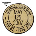 journal standard Furniture（ジャーナルスタンダードファニチャー）JSF STAMP RUG・BEIGE（JSFスタンプラグ・ベージュ）