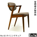 宮崎椅子製作所No.42（ナンバーヨンジュウニ）Kai Kristiansen(カイ・クリスチャンセン)Miyazaki Chair Factory椅子 ダイニングチェア