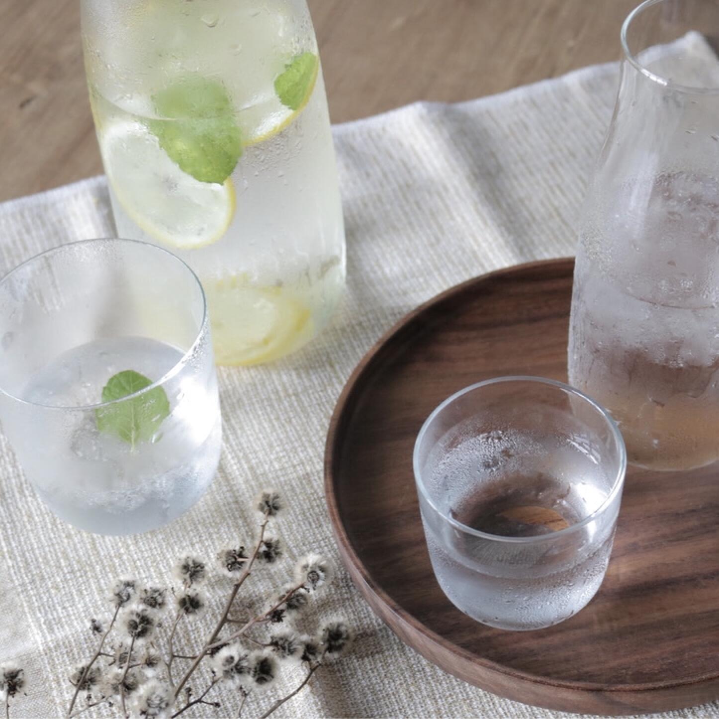 TG(台湾グラス) Heat resistant Glass Cup (Curved) 耐熱ガラス 耐熱ガラスカップ...