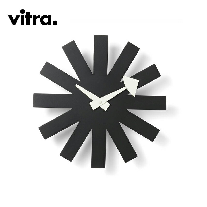 Vitra（ヴィトラ）Asterisk Clock（アスタリスク クロック）George Nelson（ジョージ・ネルソン）デザイン掛け時計