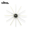 Vitra（ヴィトラ）Star Clock（スター クロック）George Nelson（ジョージ ネルソン）デザイン掛け時計