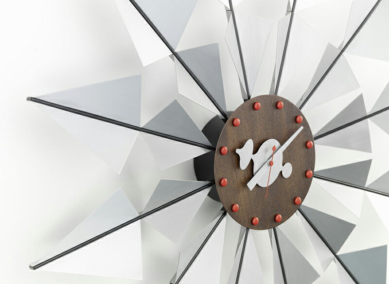 Vitra(ヴィトラ)Flock of Butterflies(フロックオブバタフライズクロック)George Nelson(ジョージ・ネルソン)デザイン掛け時計 [3]