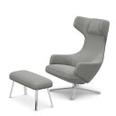 Vitra（ヴィトラ）Grand Repos（グランレポ）ラウンジチェア&パンチーナセット　[全89張地]　Antonio Citterio（アントニオ・チッテリオ）デザイン