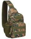 【TERA】 ショルダーバッグ 2way 迷彩 小型 MOLLE ミリタリー サバゲ― サバイバル スポーツ アウトドア ウエストパック 多機能 防水 登山 自転車 調節 600D ナイロン バッグ ファッション 通勤