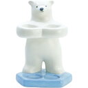 かわいい雑貨 シロクマ かわいい食器 箸置き 5.5cm シロクマ san3884(3)