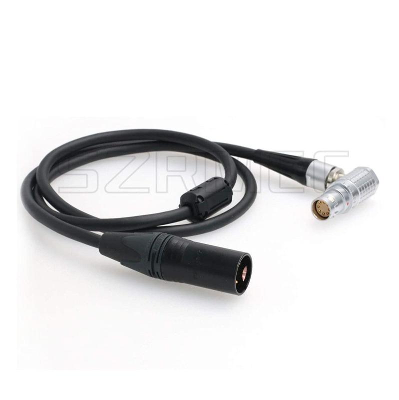 SZRMCC XLR4ピンオス-ARRIAlexaミニカメラ用2B8穴メス電源ケーブル