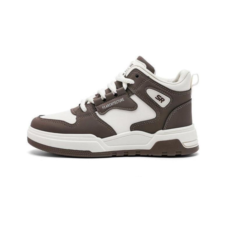 [FleurUneffe] バスケットシューズ メンズ バッシュ ハイカット スニーカー 26.5 27 cm 白スニーカー ..