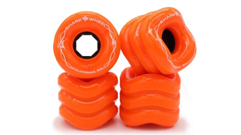 2026年最新シャークウィール 美品 シャークウィール 60mm 78a レッド 4