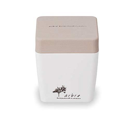 正和(Showa) 弁当箱 木目 BC ランチボックス トール 2段 グレー 下段:420ml上段:230ml ARBRE 日本製 27143