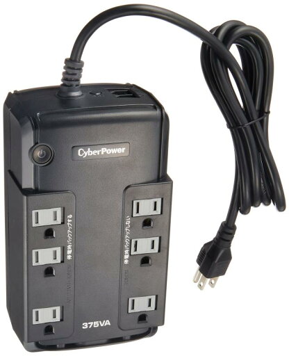 サイバーパワー BR375 375VA/255W 矩形波 常時商用 UPS CP375 JP サイバーパワー BR375 375VA/255W 矩形波 常時商用 UPS CP375 JP