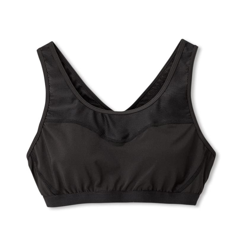 DANSKIN(ダンスキン) スポーツブラ吸汗速乾 肩ひも幅広 抗菌防臭 コンフォートメッシュブラ レディースレディース