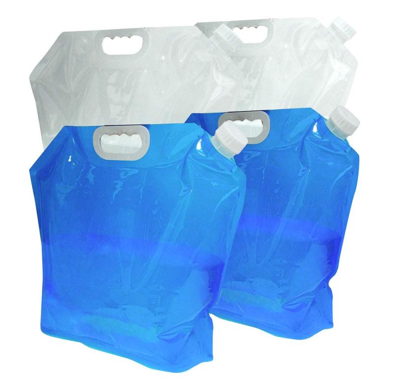 Happiest 大容量 ウォーターバッグ コンパクト 収納 カラー給水タンク 非常用 給水袋 緊急用 災害 アウ..