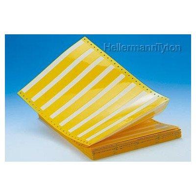 ヘラマンタイトン TABTAGラベル(ドットプリンター用) セルフラミネートラベル TAGN49-4010