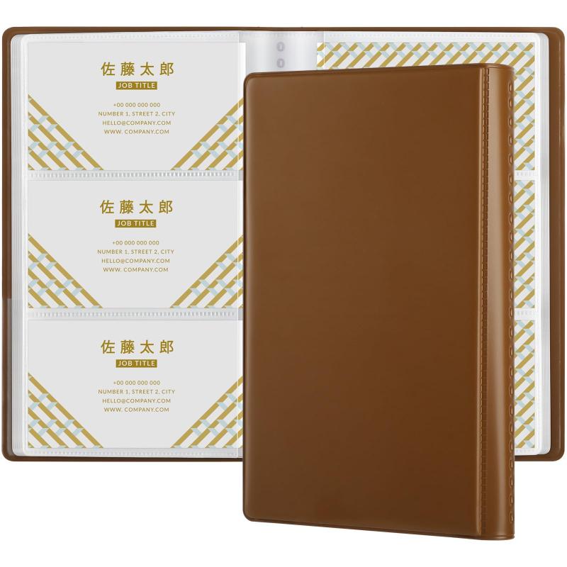 CREGEAR 名刺ホルダー 240枚 名刺ファ